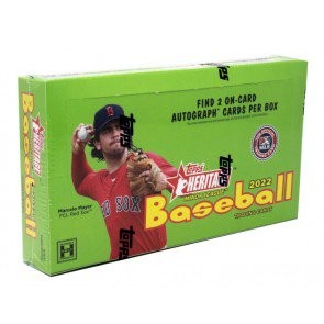 2022 Topps Heritage Minor League Baseball Hobby Box