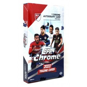 2022 Topps MLS Chrome Soccer Hobby 12 Box Case