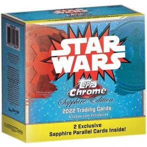 2022 Topps Star Wars Chrome Sapphire Edition Box
