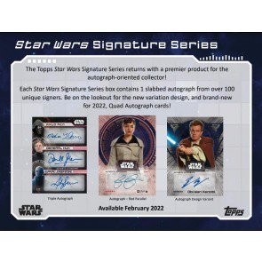 2022 Topps Star Wars Signature Series Box