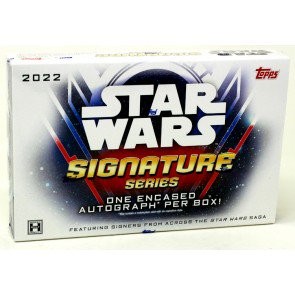 2022 Topps Star Wars Signature Series 20 Box Case