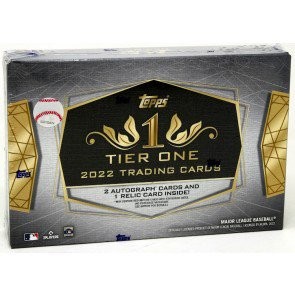 2022 Topps Tier One Baseball Hobby Box