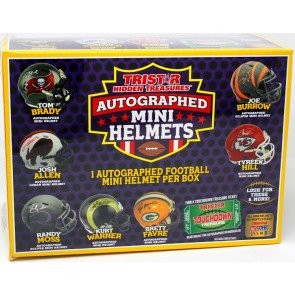 2022 Tristar Hidden Treasures Football Mini Helmet - Box