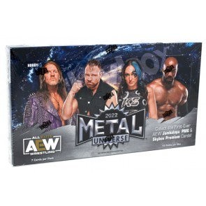 2022 Upper Deck AEW Skybox Metal Universe Hobby 16 Box Case