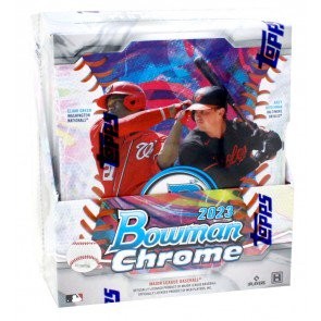 2023 Bowman Chrome Baseball Hobby 12 Box Case