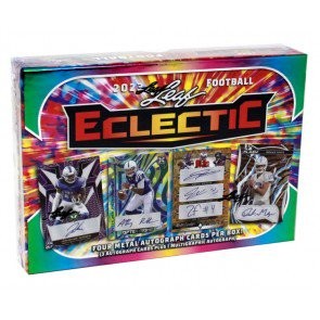 2023 Leaf Eclectic Football 10 Box Case