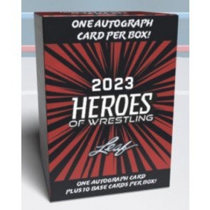 2023 Leaf Heroes of Wrestling Blaster Box