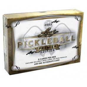 2023 Leaf Pickleball Premier Edition Box