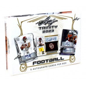 2024 Leaf Trinity Football Hobby Box