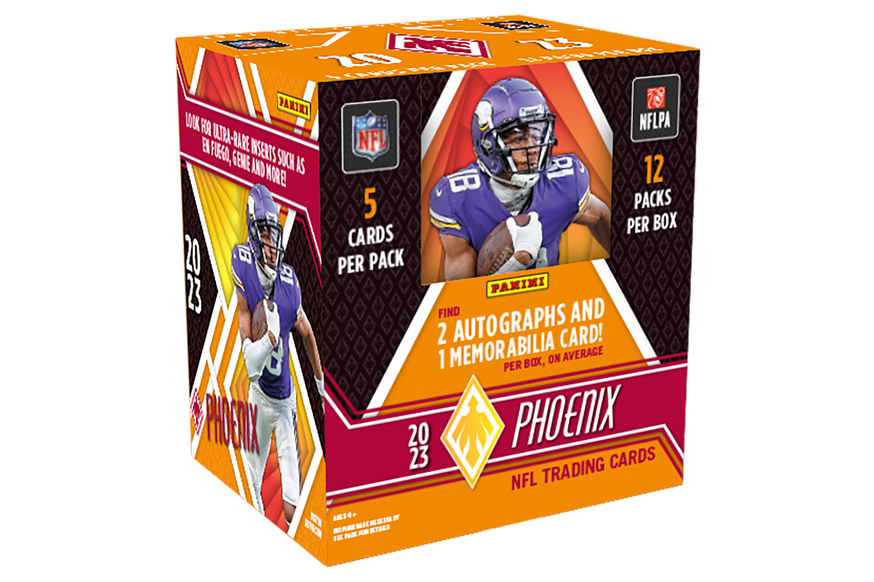 2023 Panini Phoenix Football Hobby 16 Box Case