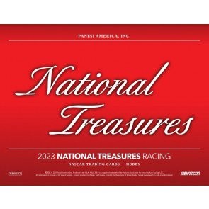 2023 Panini National Treasures Racing Hobby 4 Box Case