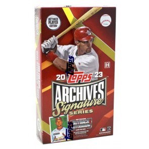 2023 Topps Archives Signature Series Retired Player Ed Baseball 20 Box Case