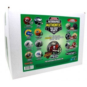 2023 Tristar Hidden Treasures Football Autographed Full-Size Helmet Series 2 - 3 Box Case