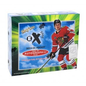 2023/24 Upper Deck Skybox E-X 2000 Hockey Hobby 12 Box Case
