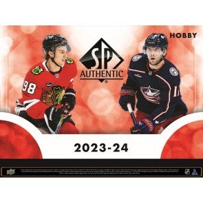 2023/24 Upper Deck SP Authentic Hockey Hobby 16 Box Case