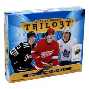 2023/24 Upper Deck Trilogy Hockey Hobby 20 Box Case