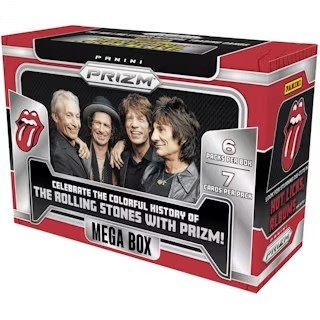 2024 Panini Prizm The Rolling Stones Hobby Mega Box