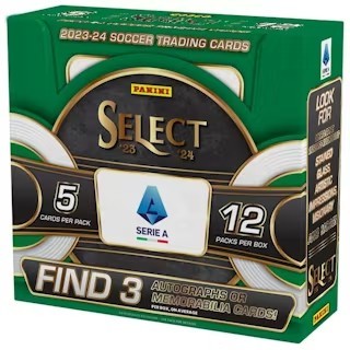 2024/25 Panini Select Serie A Soccer Hobby Box