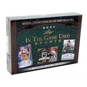 2024 Leaf In The Game Used Sports Box