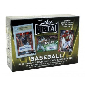 2024 Leaf Metal Baseball Jumbo Box