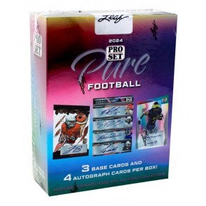 2024 Pro Set Pure Football Hobby 12 Box Case