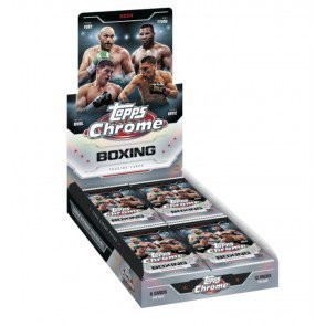 2024 Topps Chrome Boxing Hobby 12 Box Case