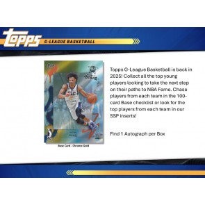 2024/25 Topps G-League Basketball Hobby 20 Box Case