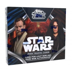 2024 Topps Star Wars Chrome Black Hobby Box