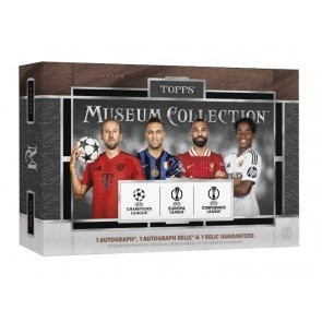 2024/25 Topps UEFA Club Competitions Museum Collection Soccer Hobby Box