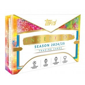 2024/25 Topps UEFA Club Competitions Inception Soccer Hobby 12 Box Case
