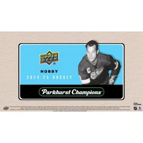 2024/25 Upper Deck Parkhurst Champions Hockey Hobby 12 Box Case