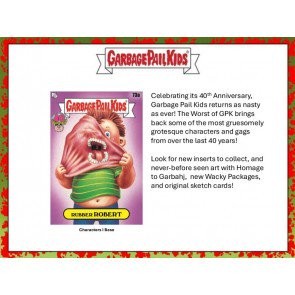 2025 Topps Garbage Pail Kids: Worst of GPK 40th Anniversary Hobby Box