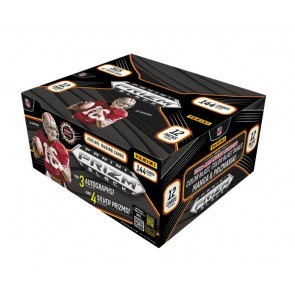 2025 Panini Prizm Black Football Hobby 12 Box Case
