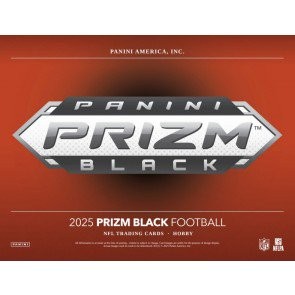 2025 Panini Prizm Black Football Hobby Box