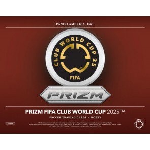 2025 Panini Prizm FIFA Club World Cup Soccer Hobby 12 Box Case
