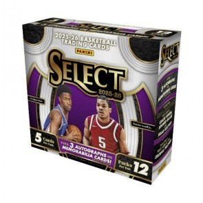 2025/26 Panini Select Basketball Hobby 12 Box Case