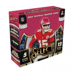 2025 Panini Select Football Hobby 12 Box Case