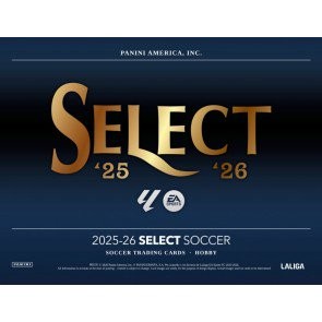2025/26 Panini Select La Liga Soccer Hobby 12 Box Case