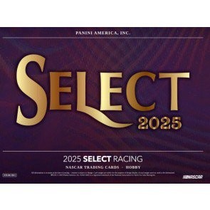 2025 Panini Select Racing Hobby 12 Box Case