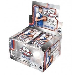2025/26 Topps Chrome Basketball Jumbo Box