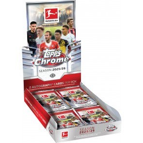 2025/26 Topps Chrome Bundesliga Soccer Hobby Box