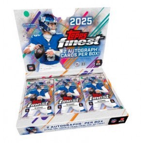 2025 Topps Finest Football Hobby 8 Box Case