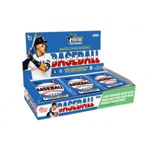 2025 Topps Heritage High Number Baseball Hobby 12 Box Case
