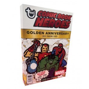 2025 Topps Marvel Comic Book Heroes 1975 Golden Anniversary 10 Box Case
