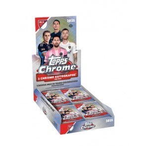 2025 Topps MLS Chrome Soccer Hobby Box