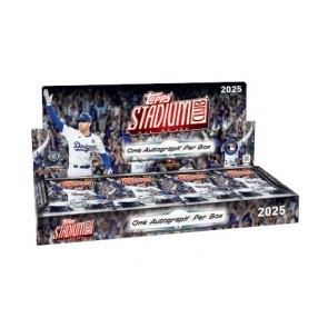 2025 Topps Stadium Club Baseball Hobby 16 Box Case