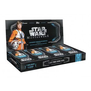 2025 Topps Star Wars Masterwork Hobby 8 Box Case