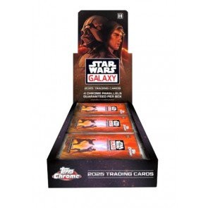 2025 Topps Star Wars Chrome Galaxy Hobby 12 Box Case