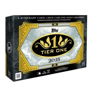 2025 Topps Tier One Baseball Hobby 12 Box Case