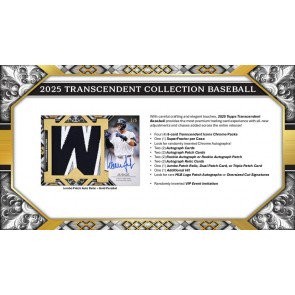 2025 Topps Transcendent Collection Baseball Hobby Case